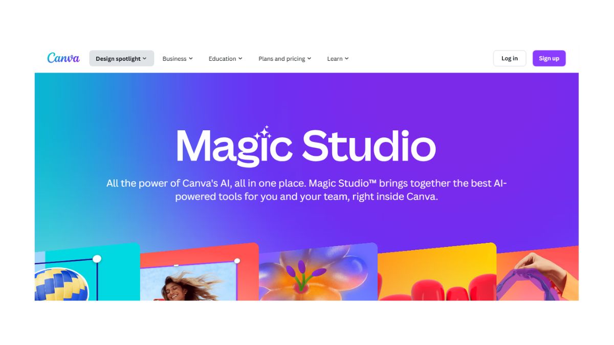Canva Magic Studio interface screenshot
