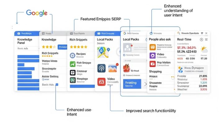 How Google reads user intent and shapes the search results page