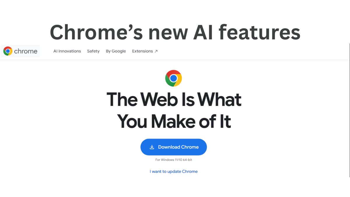 Cover image for the article: Chrome’s biggest AI upgrade: 10 new features for safer, smarter browsing