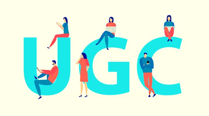 User-generated content strategy: customers posting photos and reviews of a brand