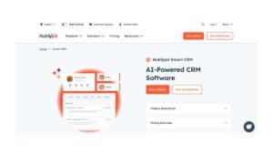Screenshot of Hubspot interface Screenshot of Hubspot interface