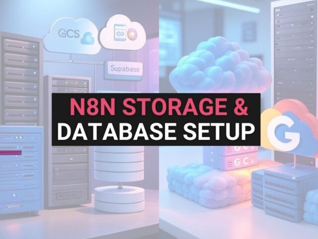 n8n Storage Database Setup: Redis, GCS & Supabase