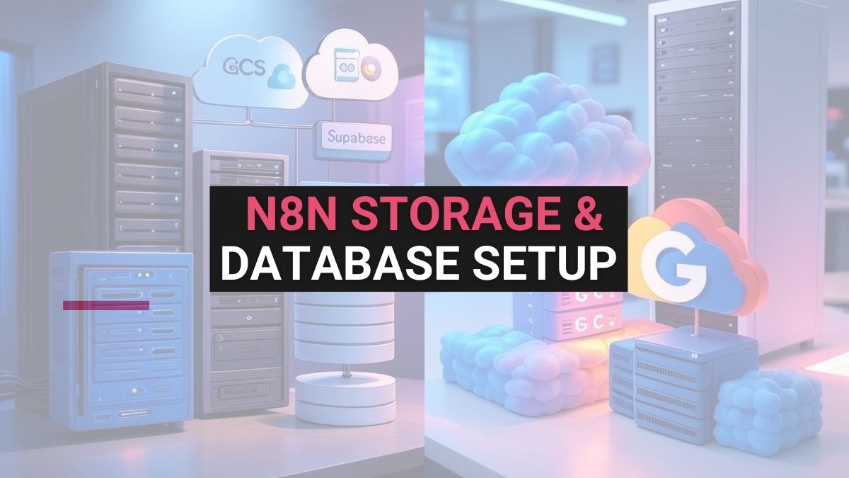 n8n Storage Database Setup: Redis, GCS & Supabase