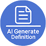 Generate Definitions (AI)